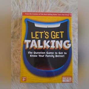 NEW Let's Get Talking Game